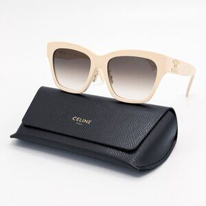 NEW CL40253F 25F IVORY WOMEN SUNGLASSES CELINE